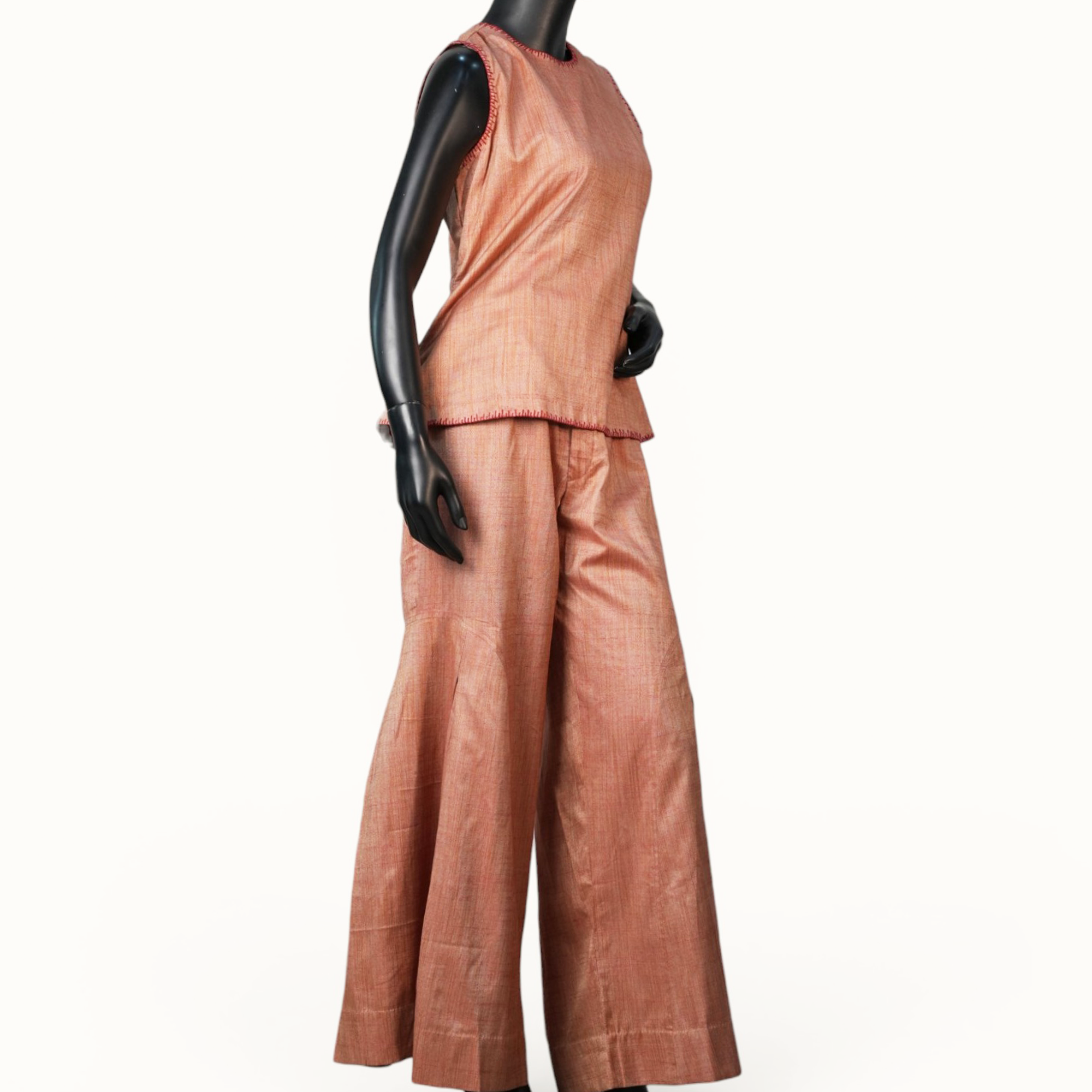 Terracotta Minimalist Co-ord Set - ST-19079#1