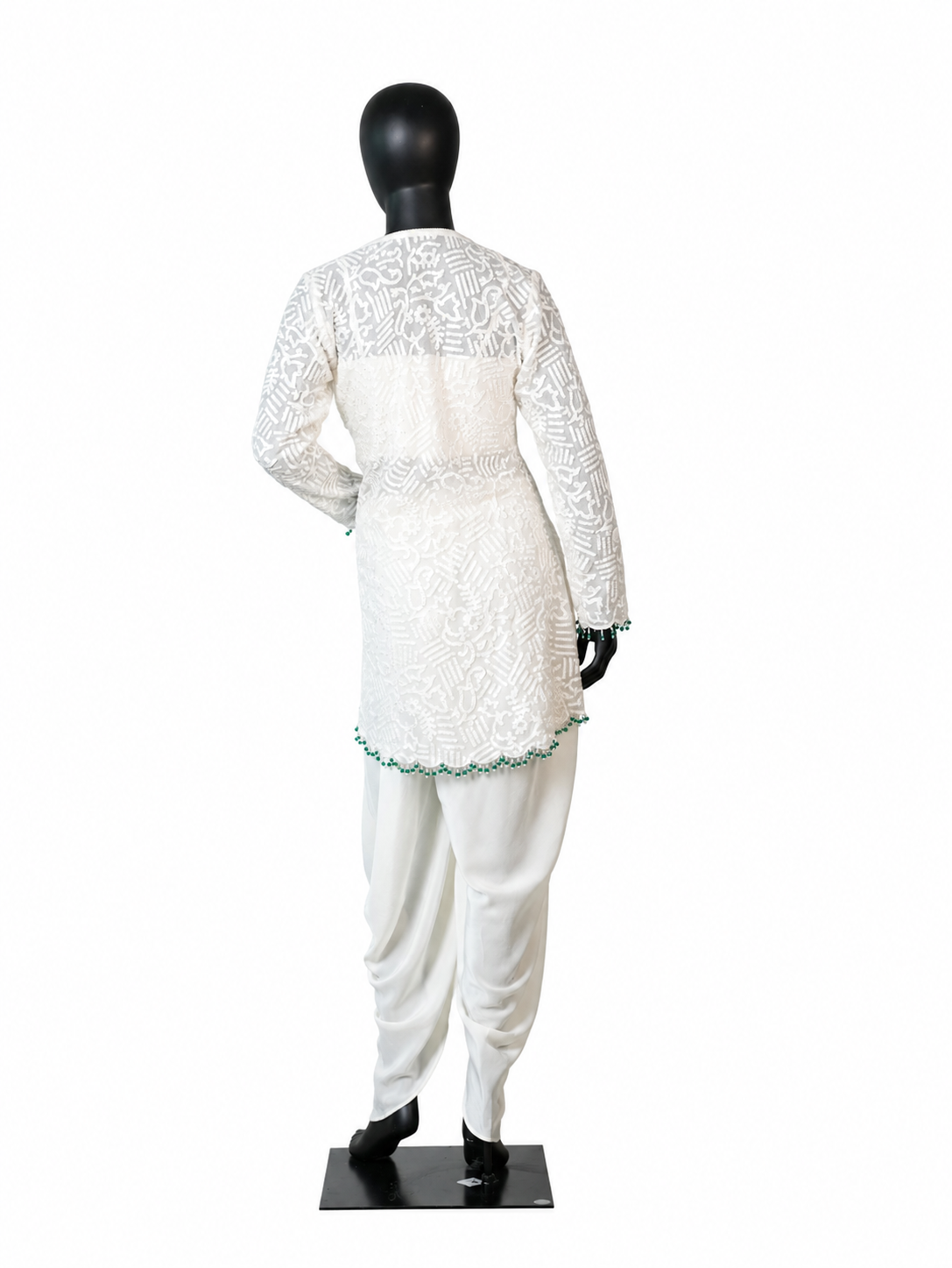 Off-White Dhoti Kurta Set- ST-18958#1