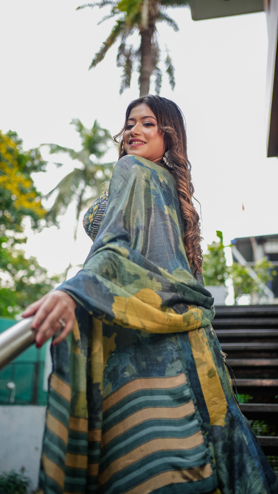 Abstract Printed Lehenga Set - GH-18560#1