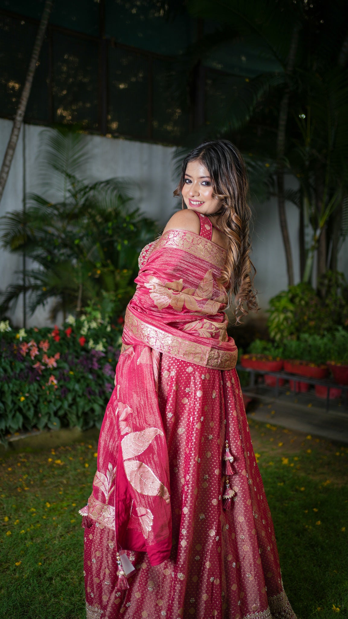 The Gota Border Festive Lehenga - GH-18483#1