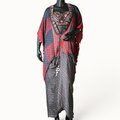 Multi-Stripe Dhoti Skirt Set - ST-18476#1