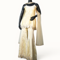 Champagne Gold Sequin Sharara - ST-18971#1