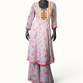 The Festive Floral Georgette Set - ST-19068#1