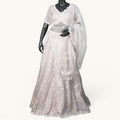 Ice-Mauve Floral Lehenga - GH-19030#1