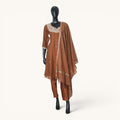 Rust Chanderi Silk Set - ST-18720#1