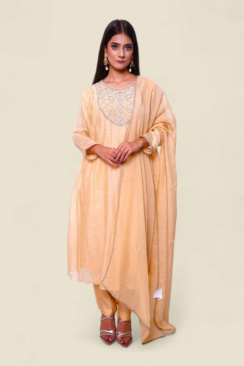 Peach Colored Suit