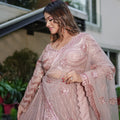 Glam Metallic Pink Lehenga - GH-18478#1