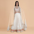 Floral Thread Work Choli Lehenga
