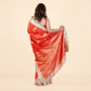 Regal Red & Gold Saree with Unstitch Blouse