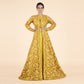 Yellow Silk Ghagra Set