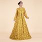 Yellow Silk Ghagra Set