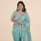 Aquamarine Dream Saree