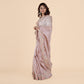 Peach Saree with a Touch of Elegance