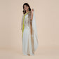 Drape Chic Saree with Poncho Top & Cutdana & Pulse Work