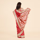 Red & Gold Saree with Gold Thread and Moti Work