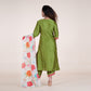 Green Goddess Kurti Set