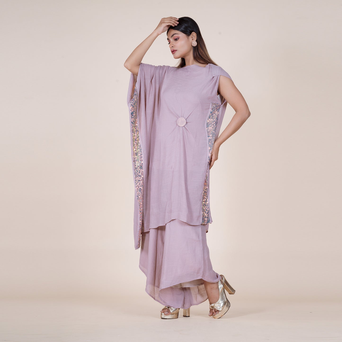 Trio Elegance Kaftani Kurta Set