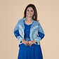 Navy  Blue Pearl Ghagra