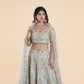 Pista Green Embellish Ghagra Set