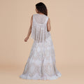 Peachy Keen Cape Gown