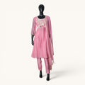 Powder Pink Festive Tunic Set - ST-18714#1