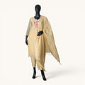 Champagne-gold straight suit set - ST-18717#1
