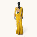 Mustard Pre-Draped Saree - GH-16894#1